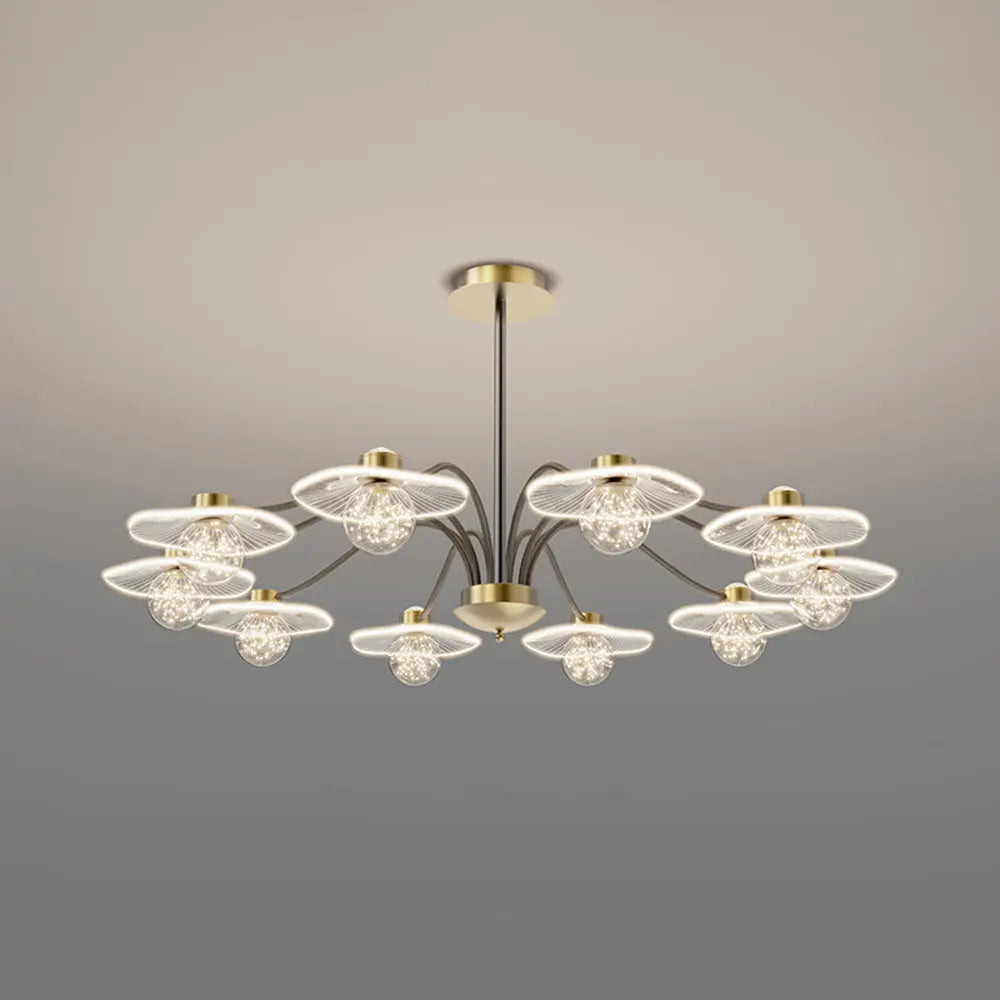 Plafonnier Moderne En Métal De Luxe - Maison Lumina