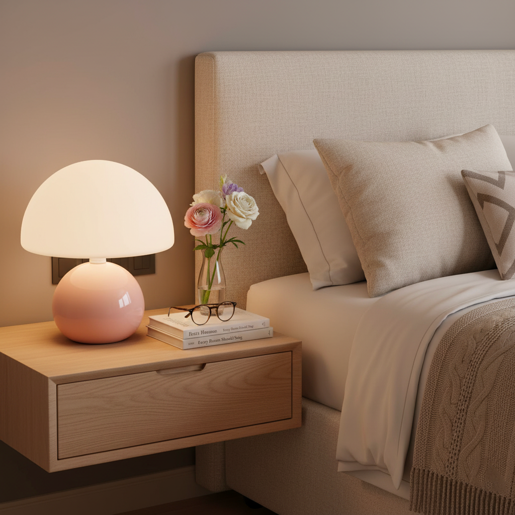 Lampe De Chevet Champignon