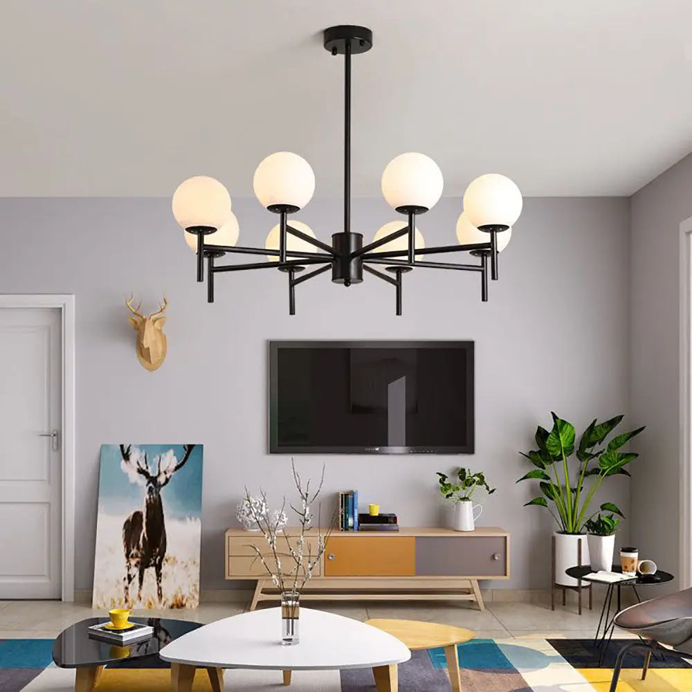 Lustre Artistique Et Élégant - Maison Lumina