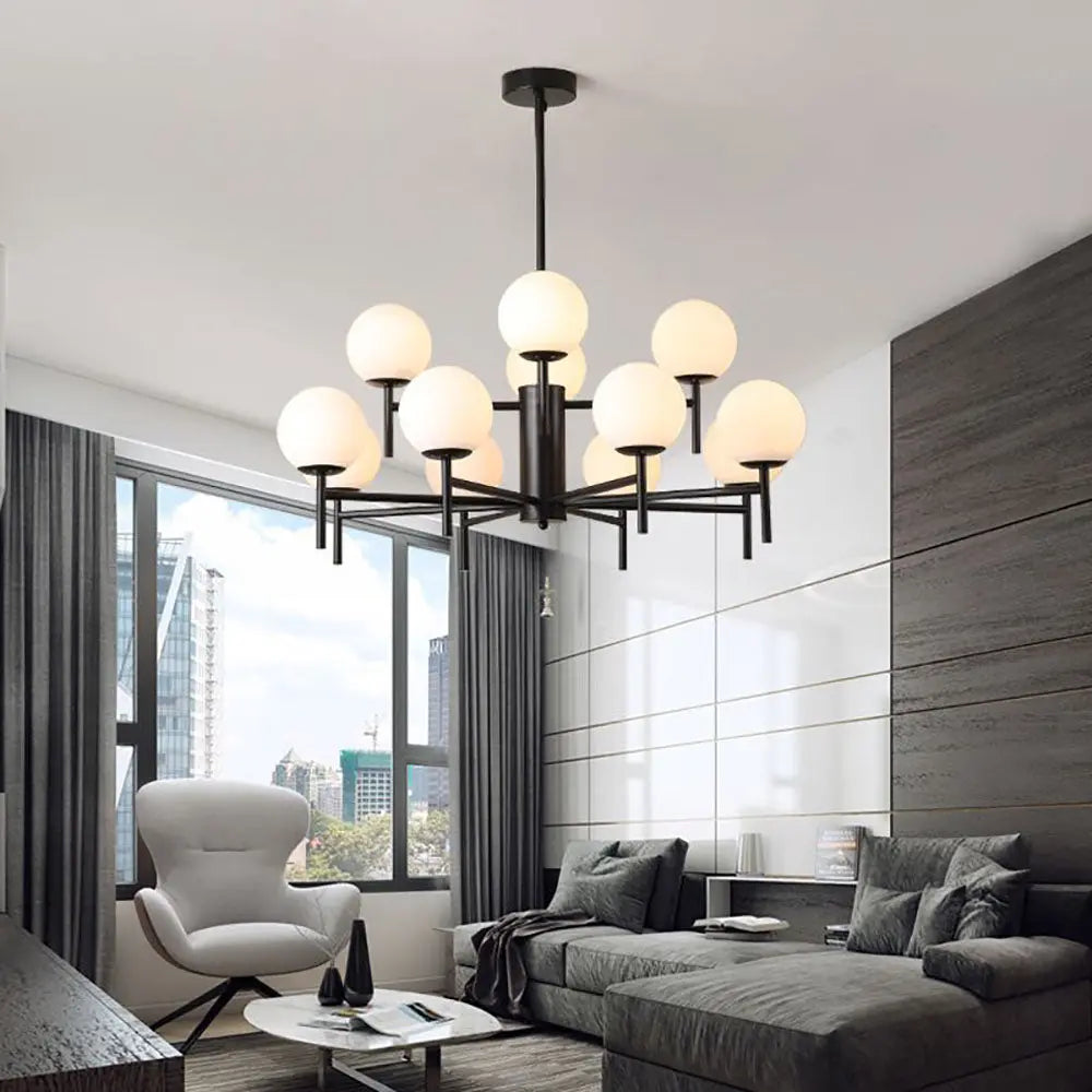 Lustre Artistique Et Élégant - Maison Lumina