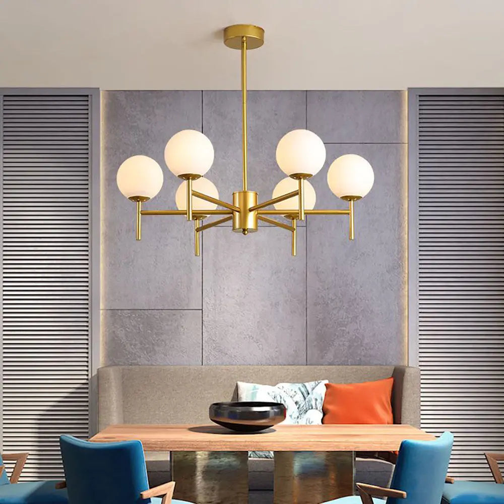 Lustre Artistique Et Élégant - Maison Lumina