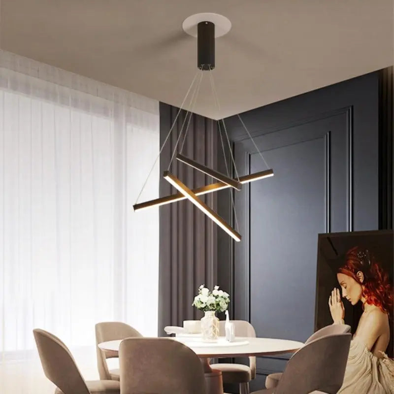 Suspension Luminaire Escalier Moderne - Maison Lumina