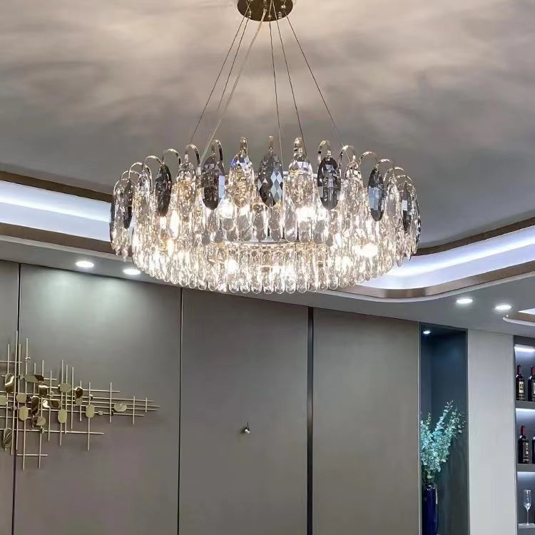 Lustre Luxueux En Cristal - Maison Lumina