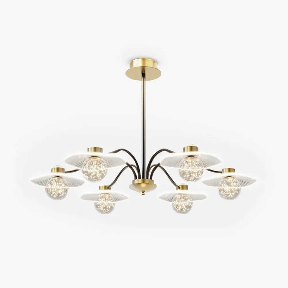 Plafonnier Moderne En Métal De Luxe - Maison Lumina