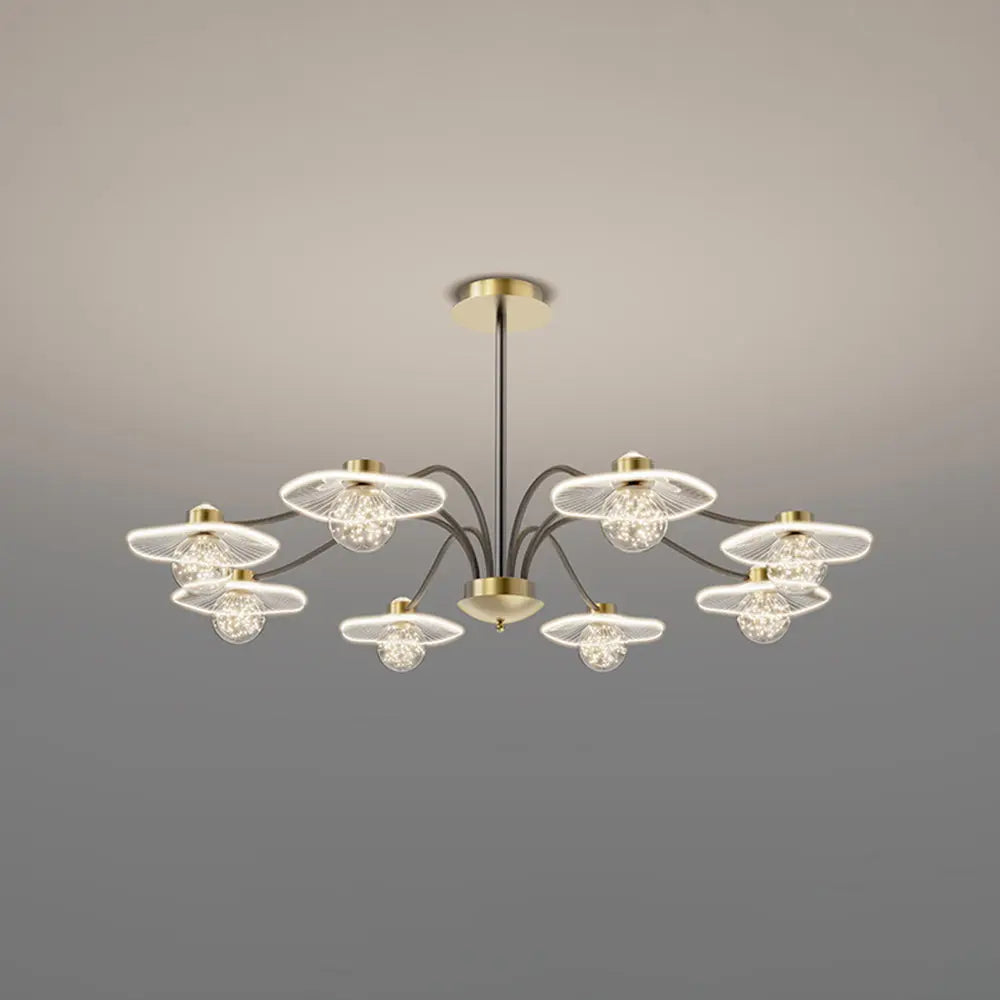 Plafonnier Moderne En Métal De Luxe - Maison Lumina