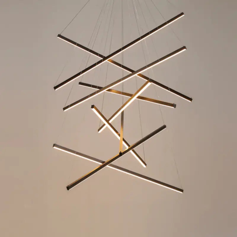 Suspension Luminaire Escalier Moderne - Maison Lumina