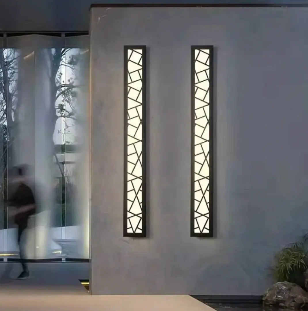 Applique Murale Extérieure Mosaïque - Maison Lumina