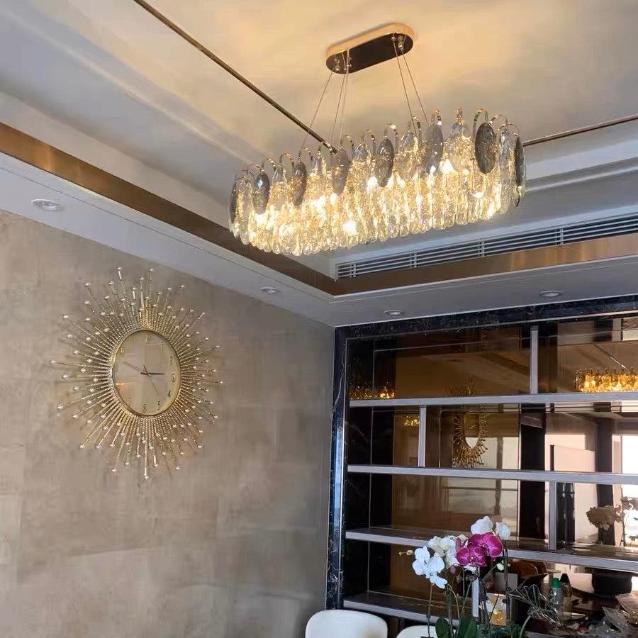 Lustre Luxueux En Cristal - Maison Lumina