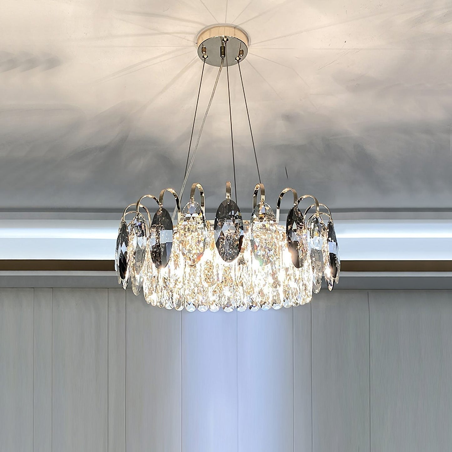 Lustre Luxueux En Cristal - Maison Lumina