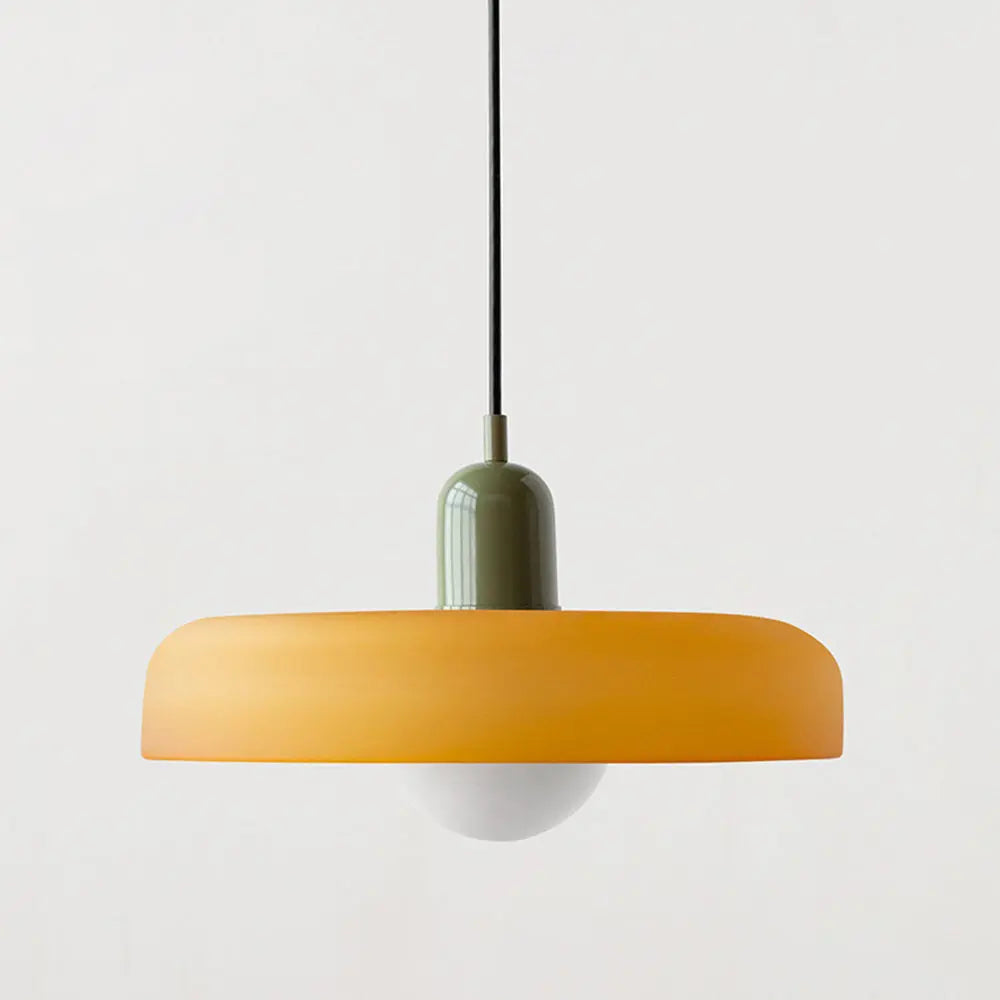 Lampe Suspendue en Verre Coloré - Maison Lumina