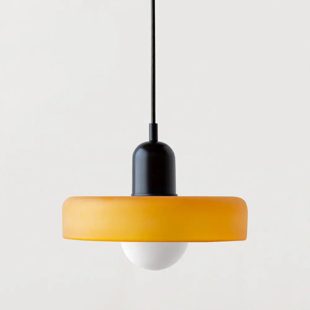 Lampe Suspendue en Verre Coloré - Maison Lumina