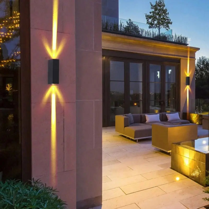 Luminaire Extérieur LED Double Éclairage - Maison Lumina