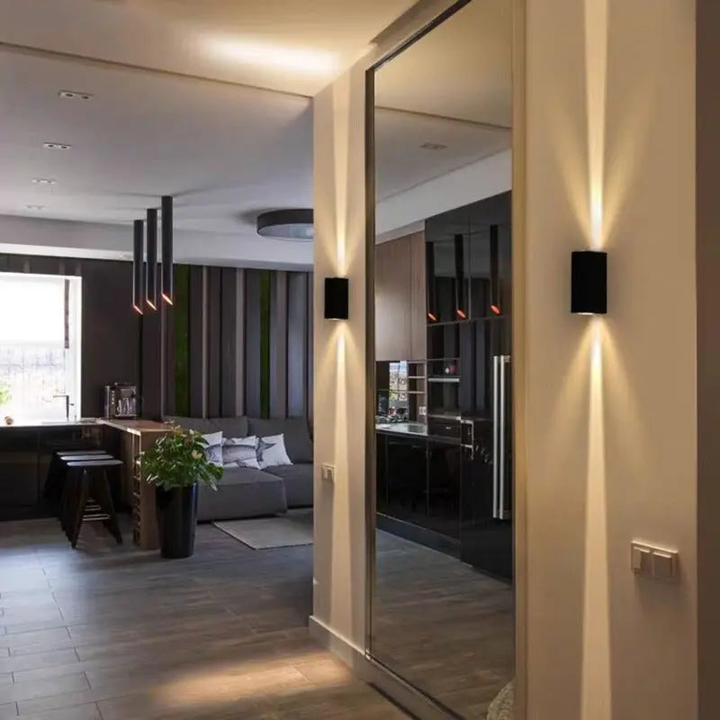 Luminaire Extérieur LED Double Éclairage - Maison Lumina