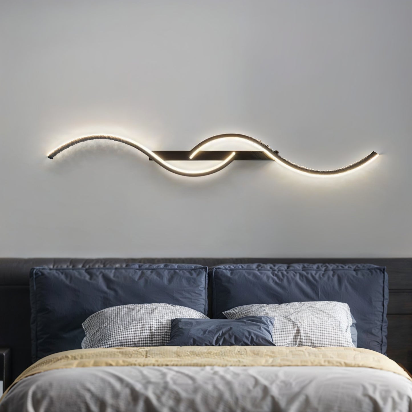 Applique Murale LED En Aluminium Courbé