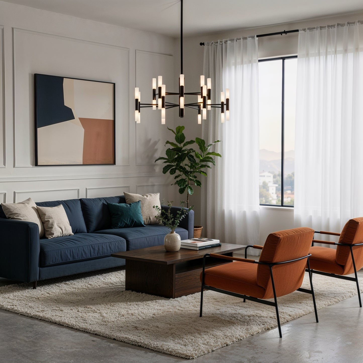 Lustre Chandelle Moderne