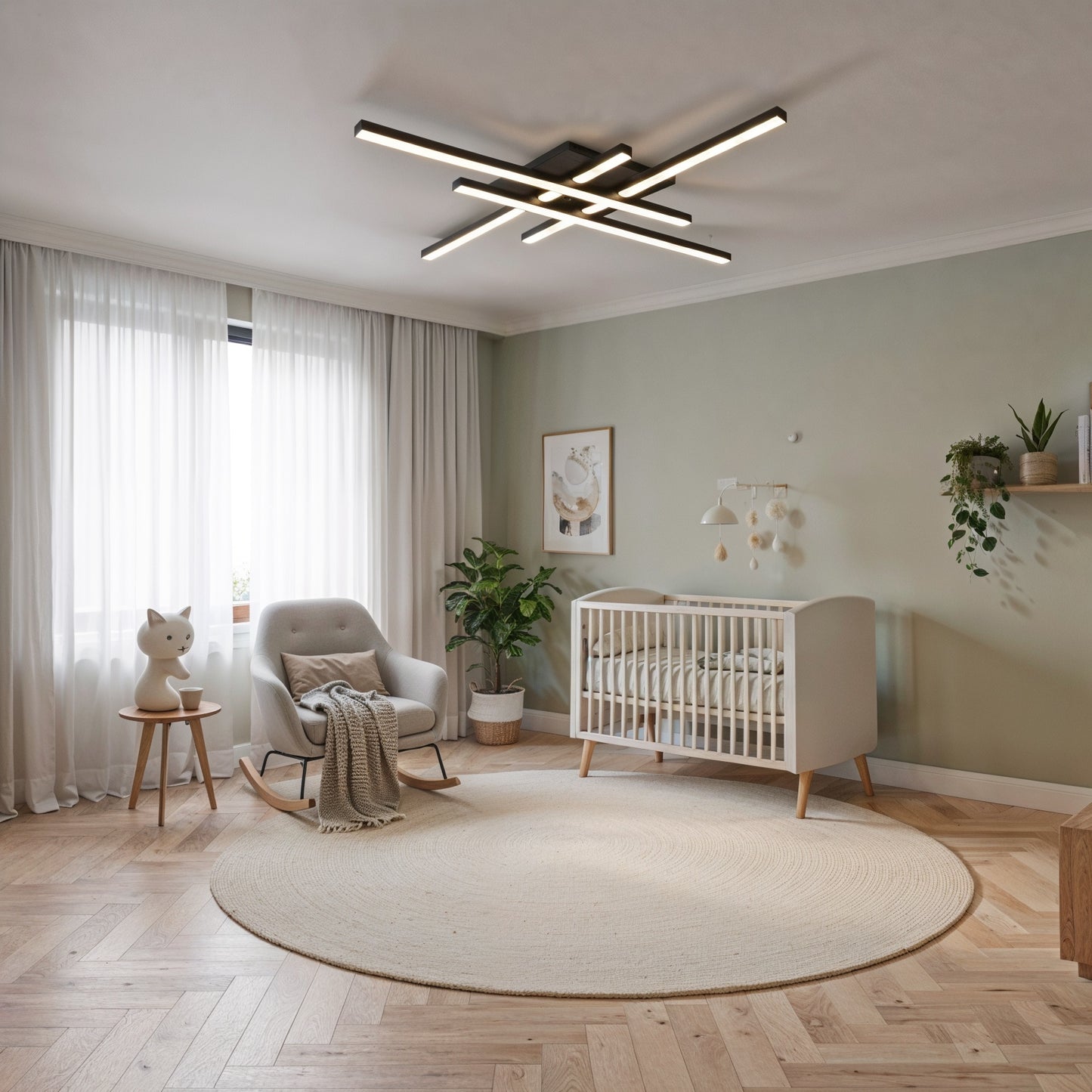Plafonnier Longue Bande LED