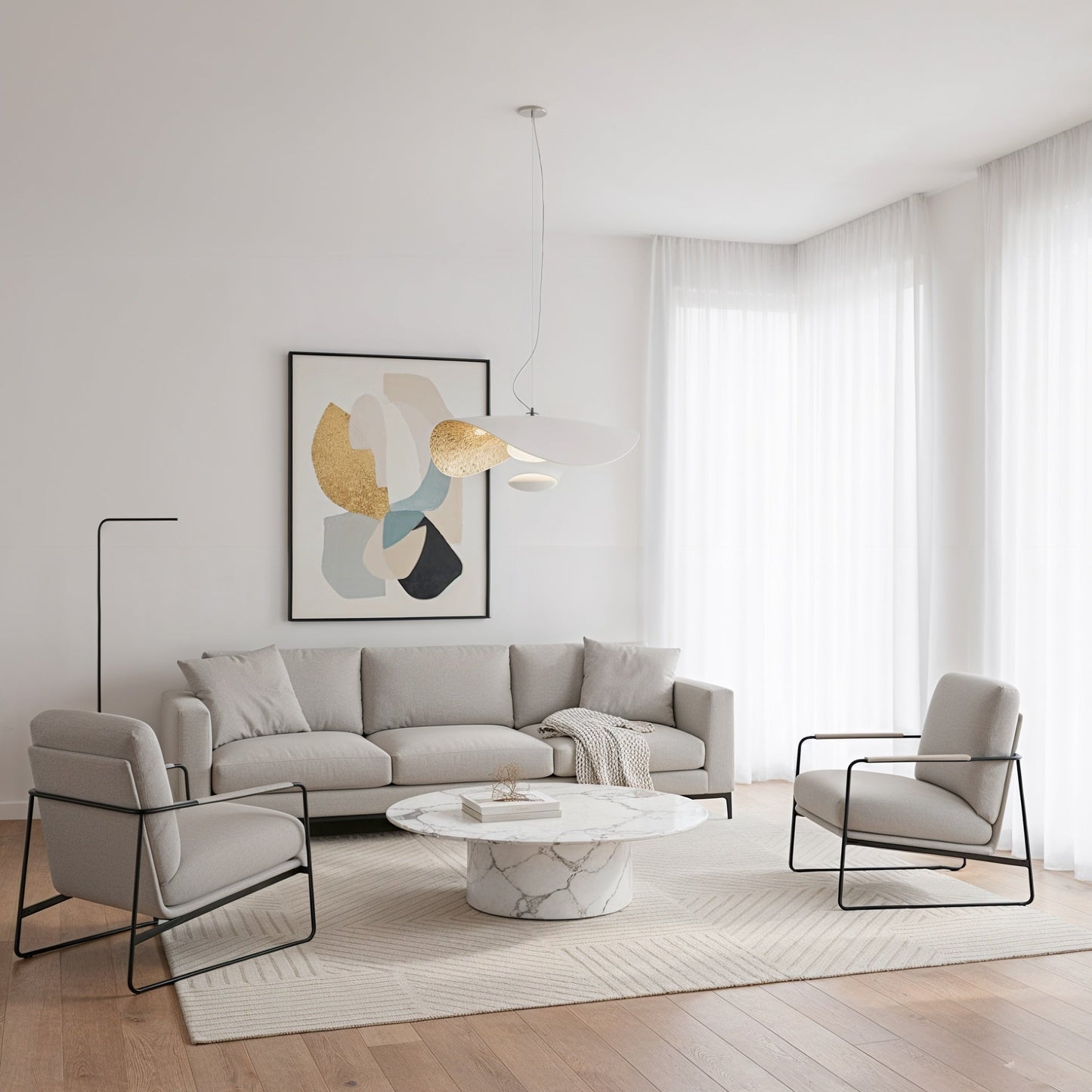Suspension Luminaire Design Ombrelle