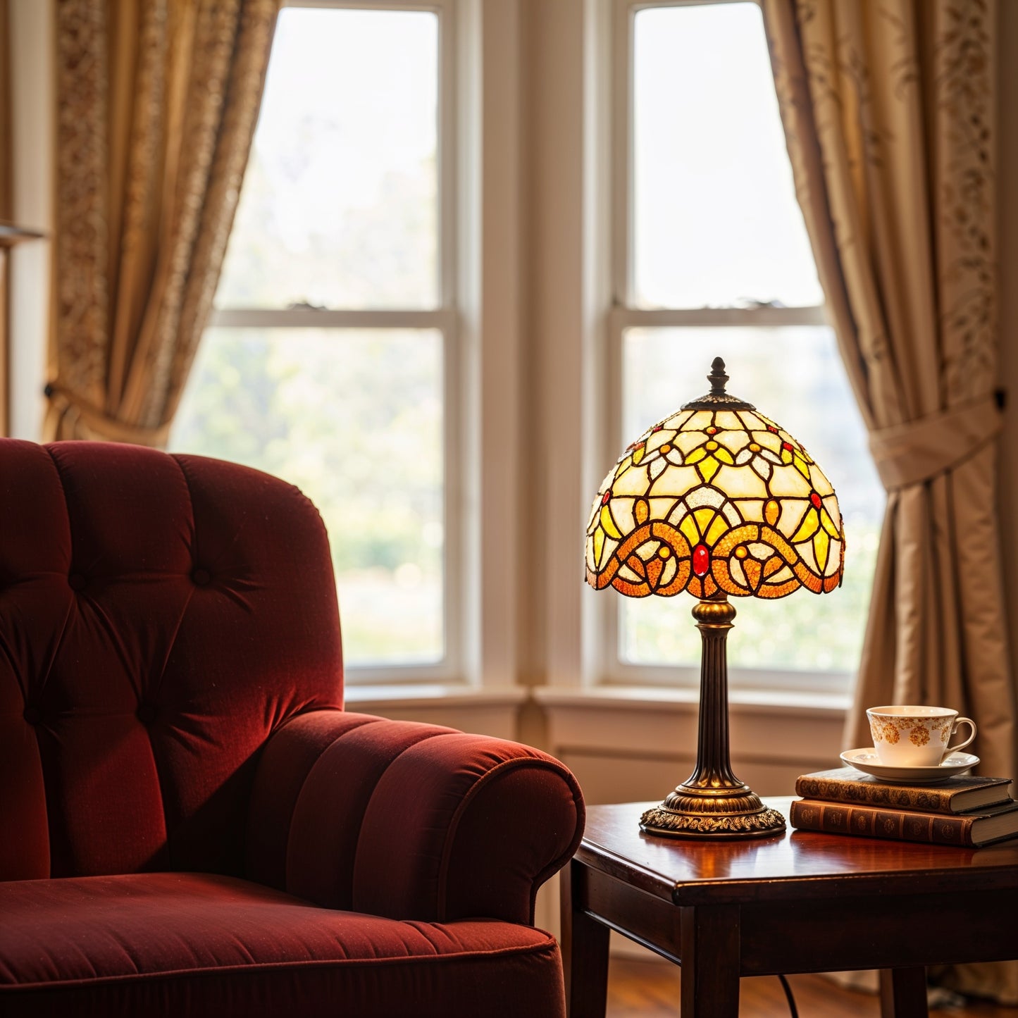 Lampe de Chevet Design Tiffany