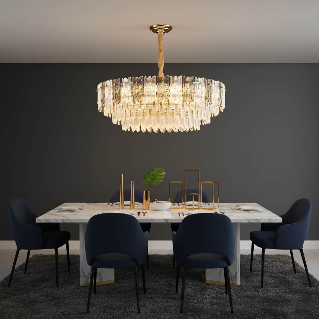 Lustre Suspendue LED Luxe