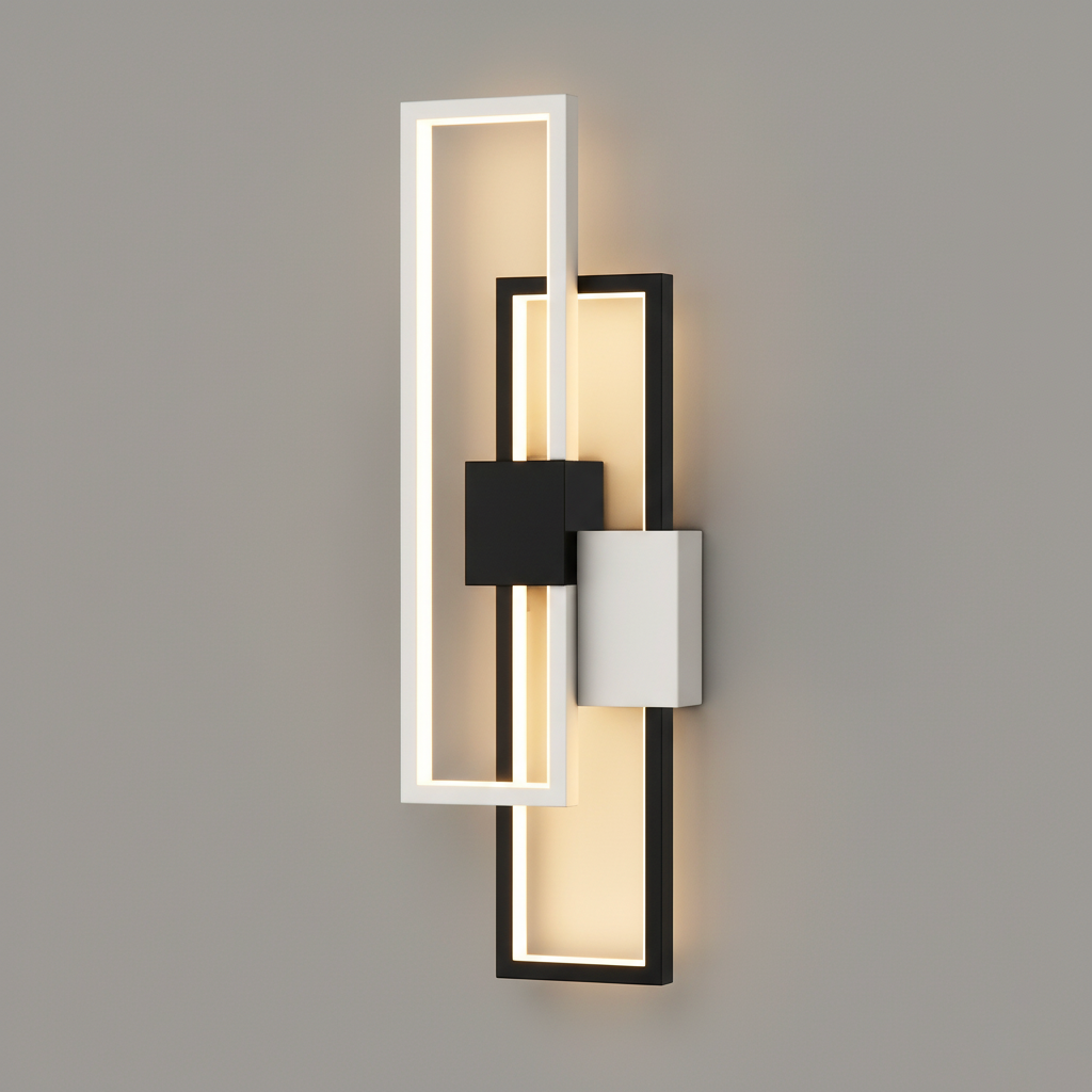 Applique Murale LED Moderne Géométrique