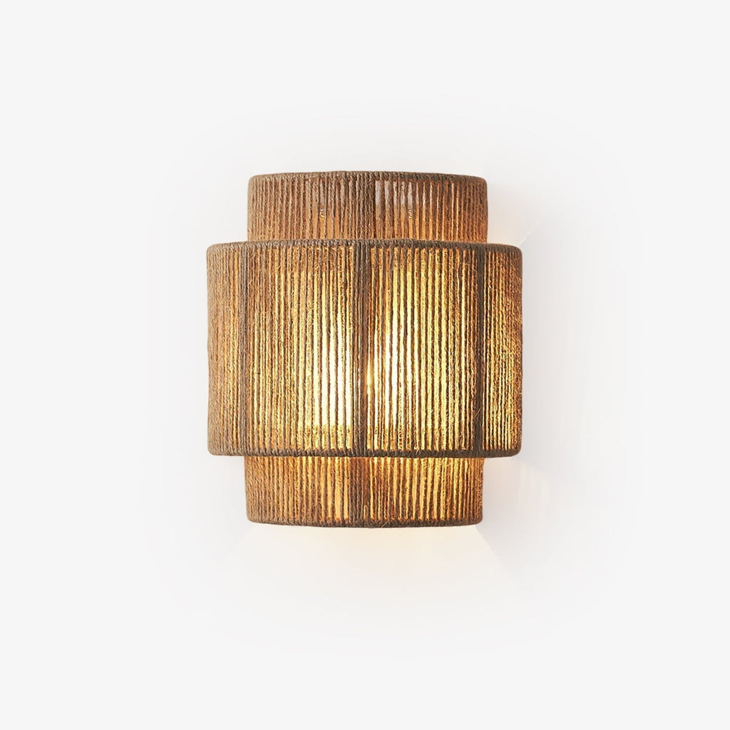 Lustra Applique Murale Tressé Rustique - Neutralighting