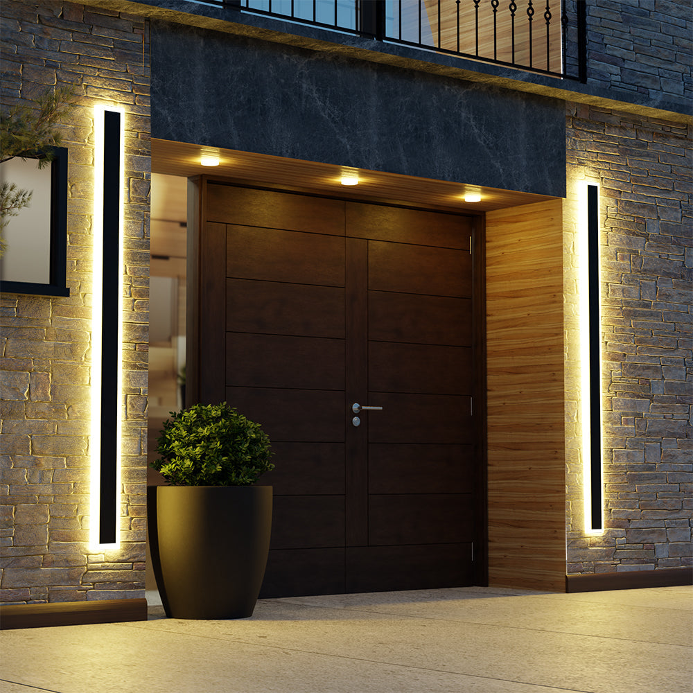 Vynn Applique Murale Extérieur Moderne Étanche LED Noir/Blanc - Neutralighting