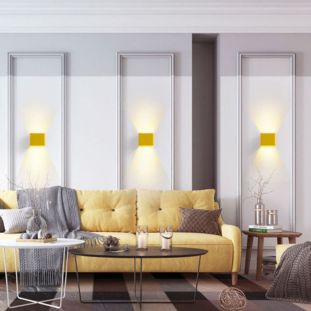 Miren Applique Murale Carrée Moderne 5-Couleurs. Chambre - Neutralighting