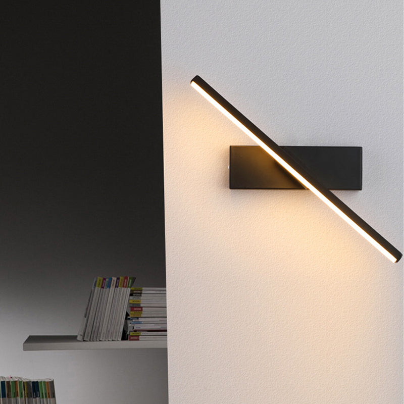 Struve Applique Murale Linéaire Moderne Noir/Blanc. Salon - Neutralighting
