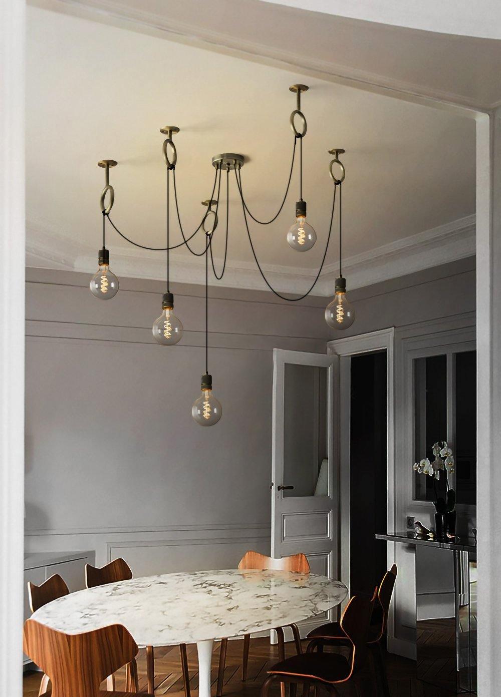 Lustra Lustre Industrial Spider Bulb Hanging - Neutralighting