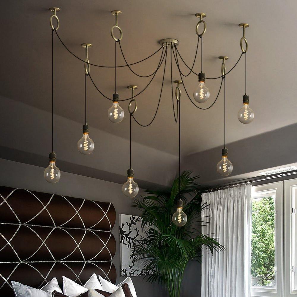 Lustra Lustre Industrial Spider Bulb Hanging - Neutralighting