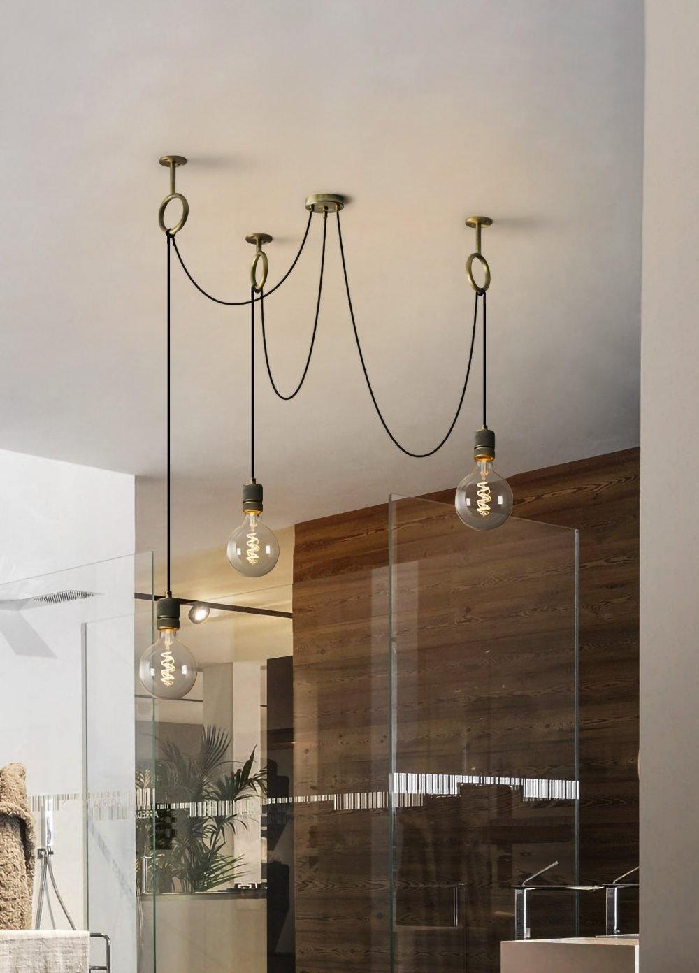 Lustra Lustre Industrial Spider Bulb Hanging - Neutralighting