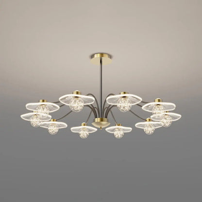 Plafonnier Moderne En Métal De Luxe - Maison Lumina