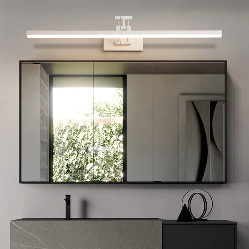 Volo Applique Murale Linéaire Réglable Simple Noir/Blanc. Chambre - Neutralighting