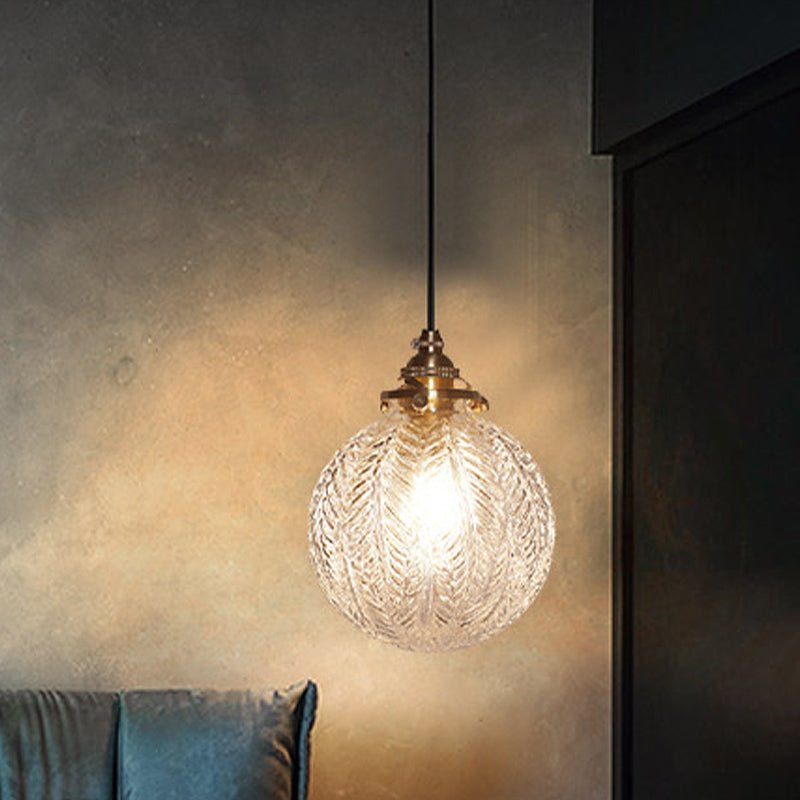 Suspension Globe Verre