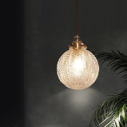 Suspension Globe Verre