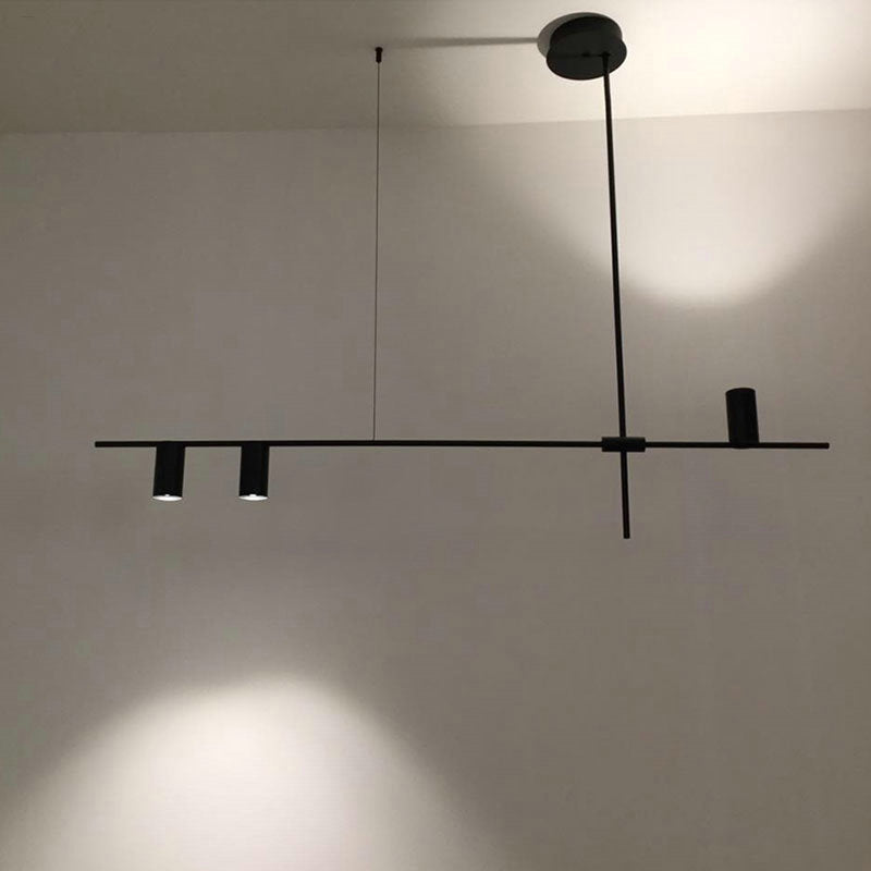Lustre Barre Minimaliste Élégante - Maison Lumina