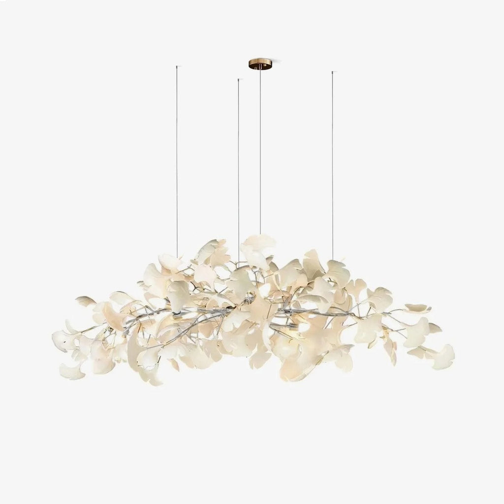 Gingko Plume Chandelier – detail 25