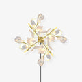 Lustra Wall Lamp Gingko Flowers Brass - Neutralighting