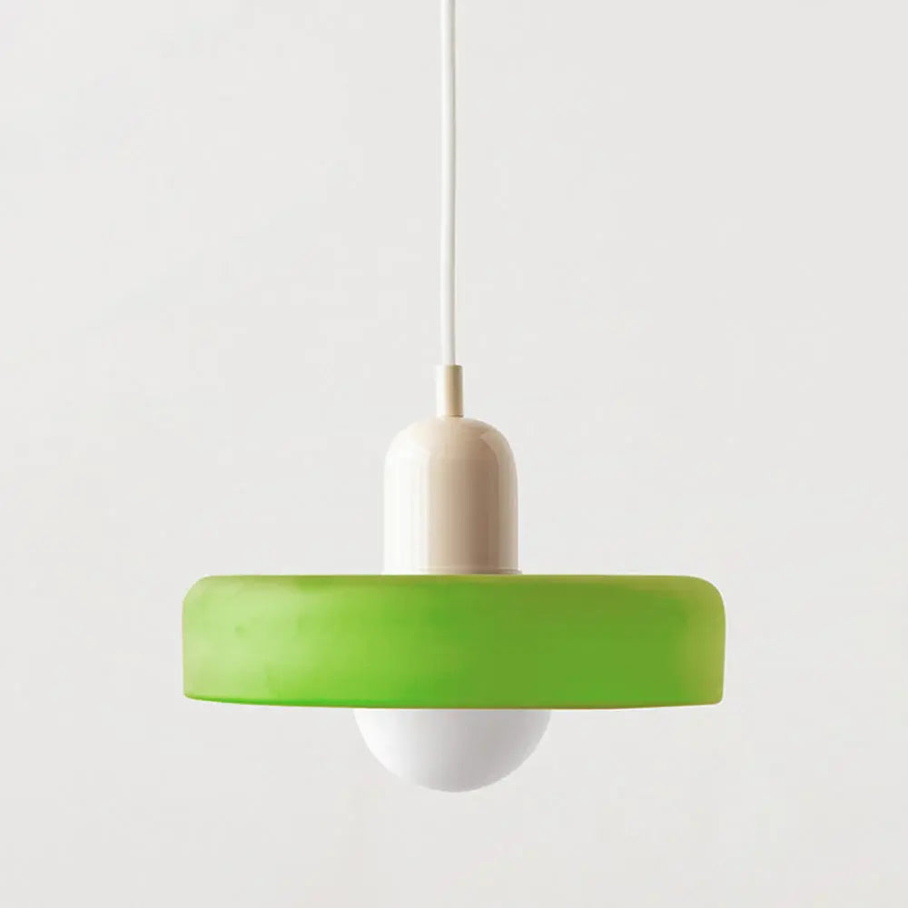 Lampe Suspendue en Verre Coloré - Maison Lumina