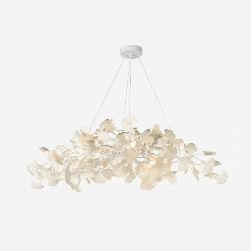 Gingko Plume Chandelier – detail 27