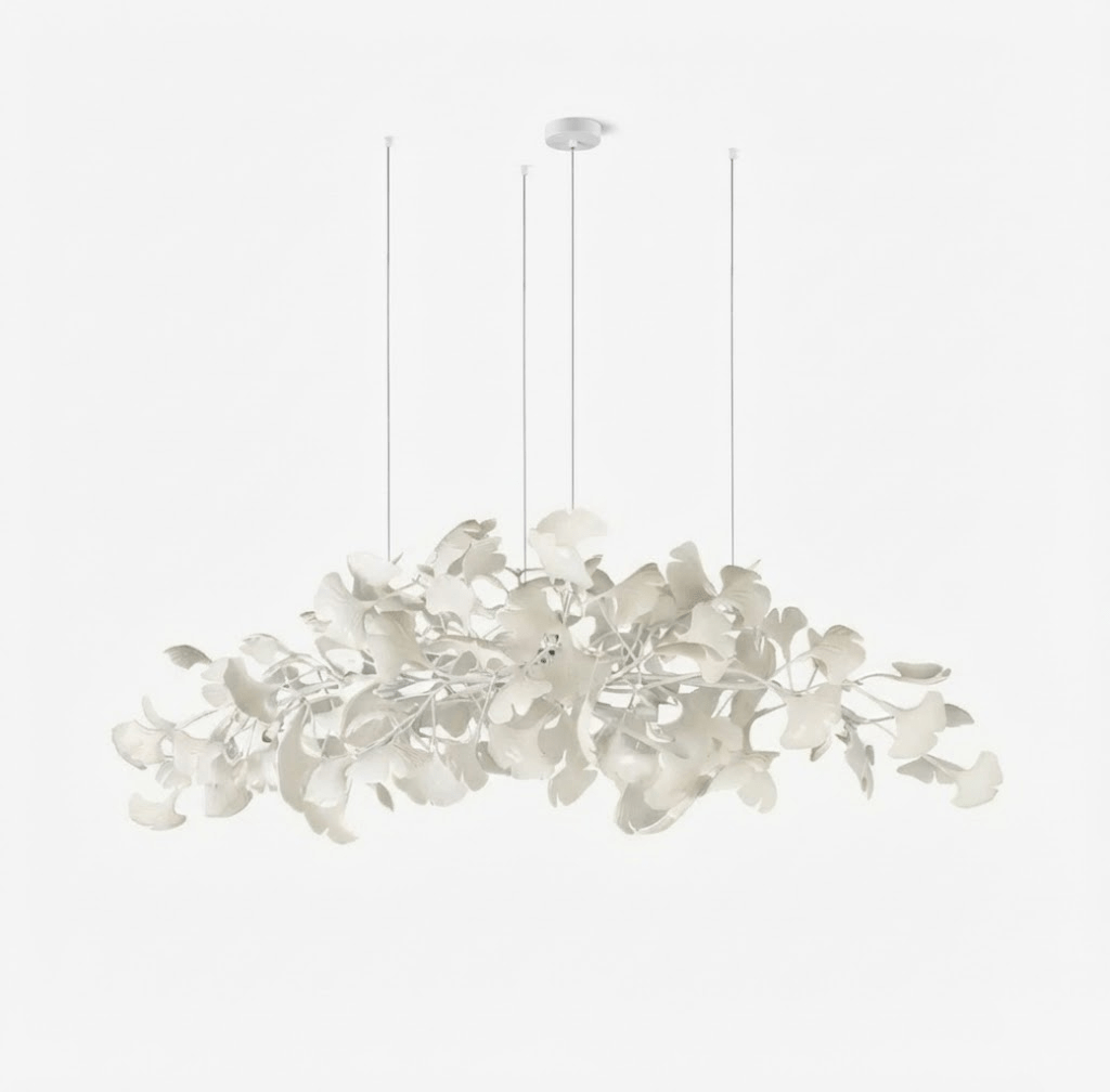 Gingko Plume Chandelier – detail 28