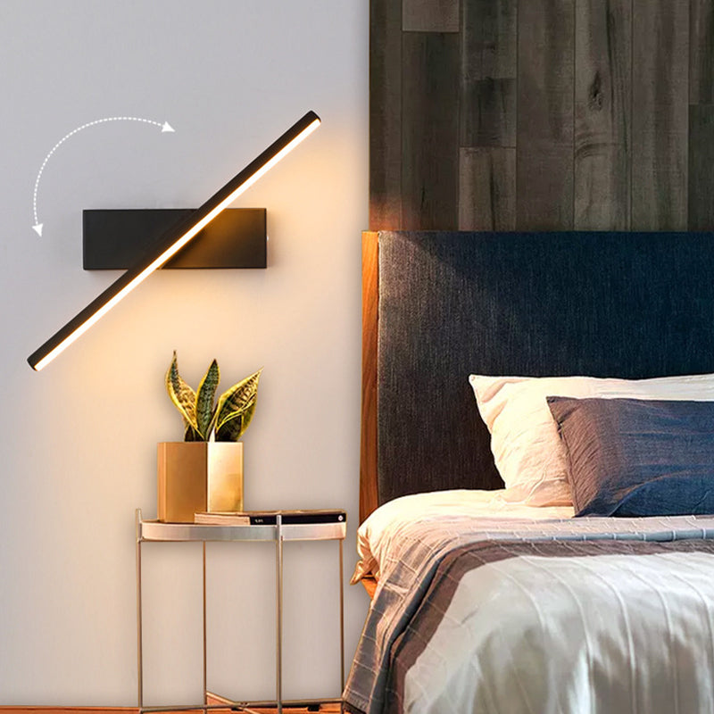 Struve Applique Murale Linéaire Moderne Noir/Blanc. Salon - Neutralighting