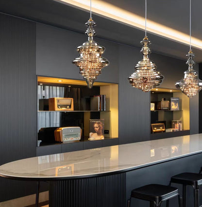 Suspension Crystal Luxueux