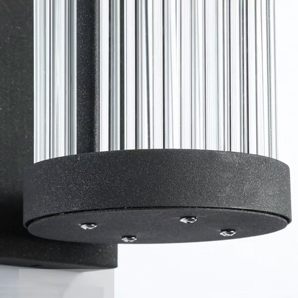 Yoru Applique Murale Semi Cylindrique. Métal/Verre. Extrérieur - Neutralighting