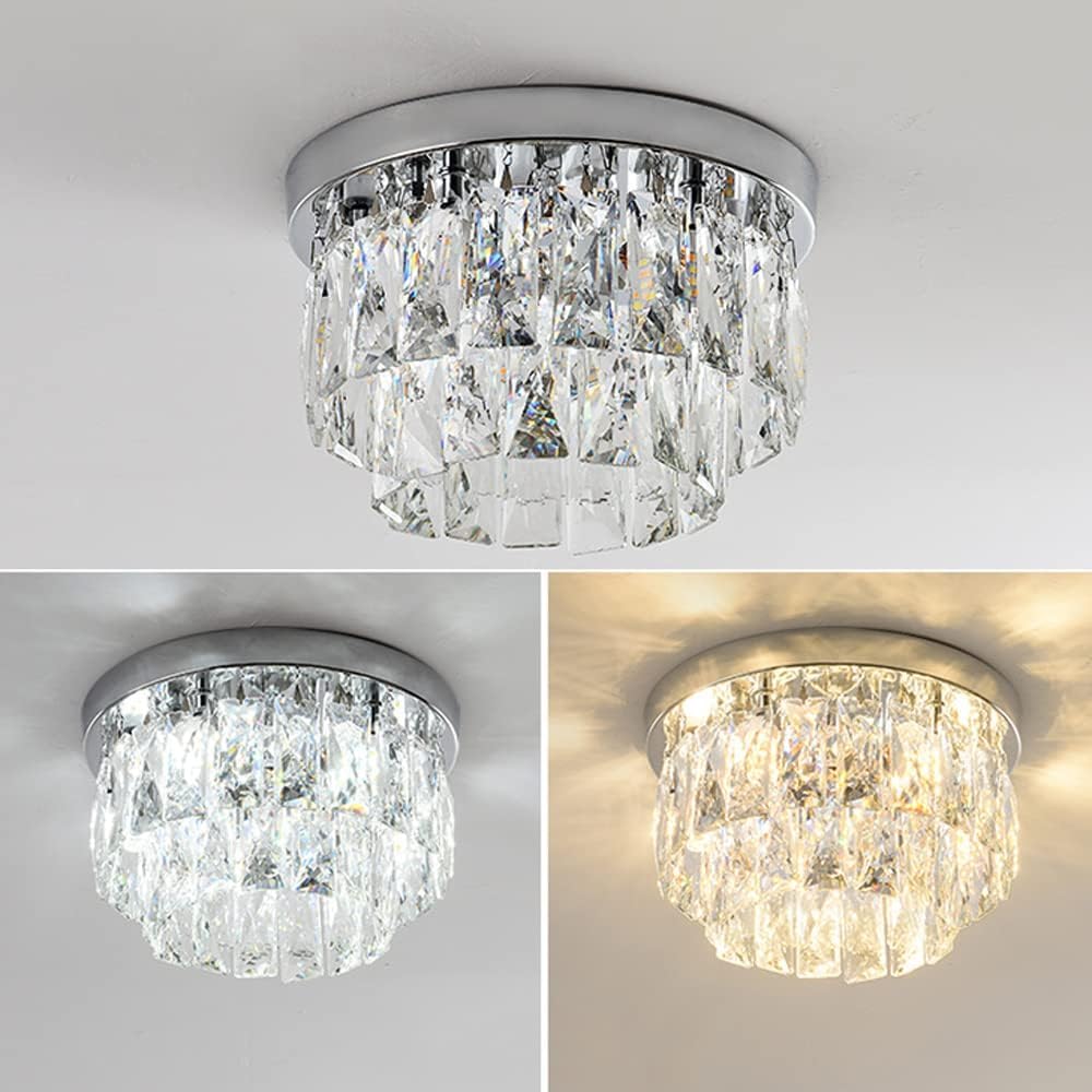 Kristy Luxueux Rond Plafonnier Chambre à Coucher - Neutralighting