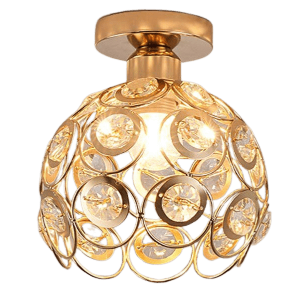 Plafonnier Boule Crystal - Maison Lumina