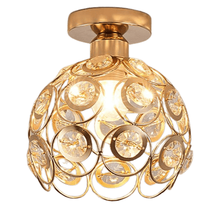 Plafonnier Boule Crystal - Maison Lumina