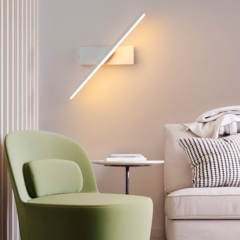 Struve Applique Murale Linéaire Moderne Noir/Blanc. Salon - Neutralighting