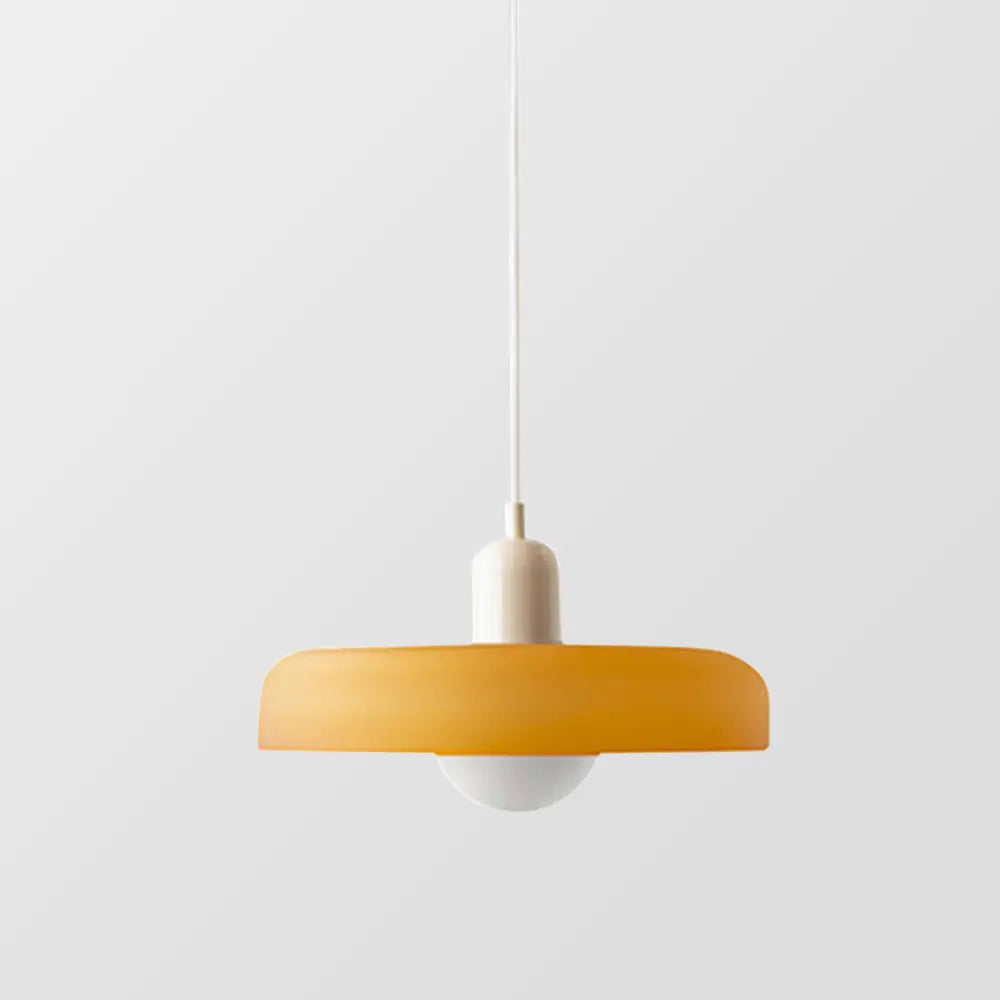 Lampe Suspendue en Verre Coloré - Maison Lumina