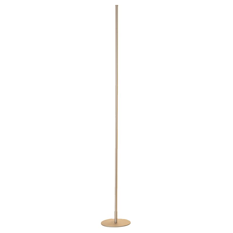 Ray Simple Linéaire LED Lampadaire Or Noir Métal Gel de Silice Salon Chambre - Neutralighting